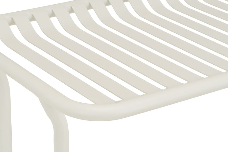 Enid White Outdoor Cart
